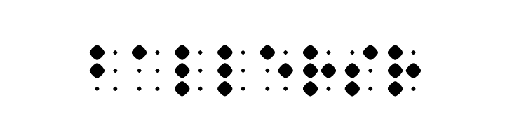 Braillenum Bold  Free Fonts Download