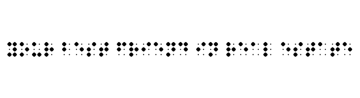 Braillenum Bold  Free Fonts Download