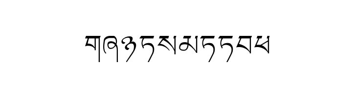LTibetan  Free Fonts Download