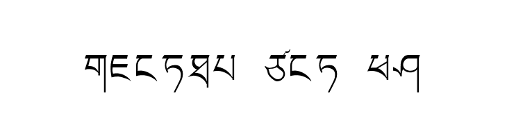 LTibetan  Free Fonts Download