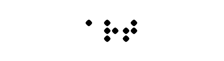 Braillenum Regular  Free Fonts Download