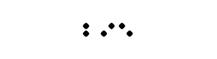 Braillenum Regular  Free Fonts Download