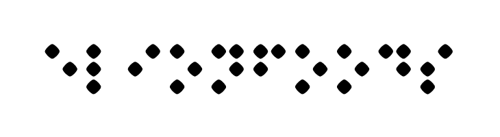 Braillenum Regular  Free Fonts Download