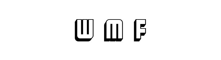 Broadway Flat 3D Regular  Free Fonts Download
