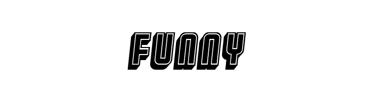 Broadway Flat 3D Filled Italic  Free Fonts Download