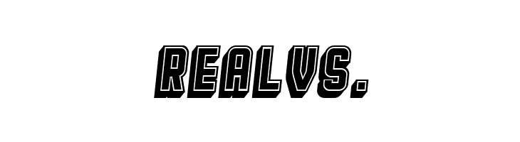 Broadway Flat 3D Filled Italic  Free Fonts Download