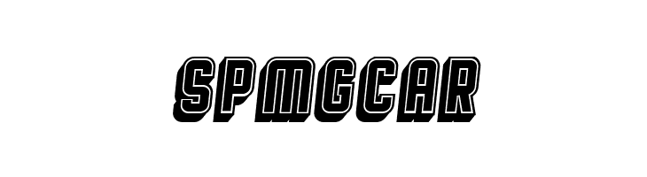 Broadway Flat 3D Filled Italic  Free Fonts Download