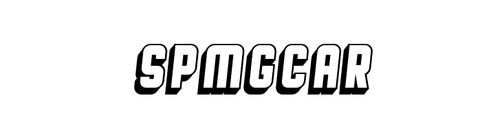 Broadway Flat 3D Italic  Free Fonts Download