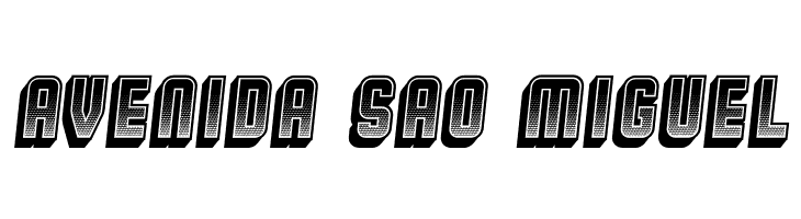 Broadway Gradient 3D Italic  Free Fonts Download