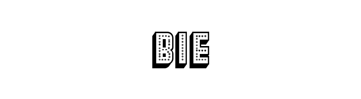 Broadway 3D Regular  Free Fonts Download