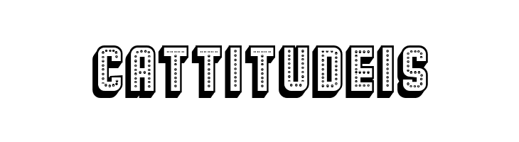 Broadway 3D Regular  Free Fonts Download