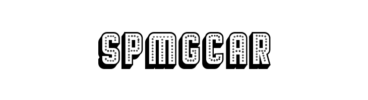Broadway 3D Regular  Free Fonts Download