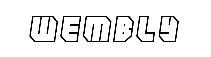 Zipper blues Outline  Free Fonts Download