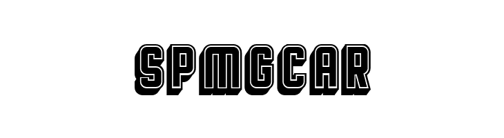 Broadway Flat 3D Filled Regular  Free Fonts Download
