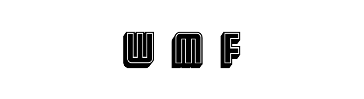 Broadway Flat 3D Filled Regular  Free Fonts Download
