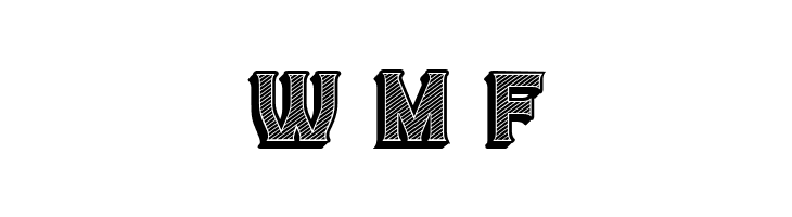 Casino 3D Lines Regular  Free Fonts Download