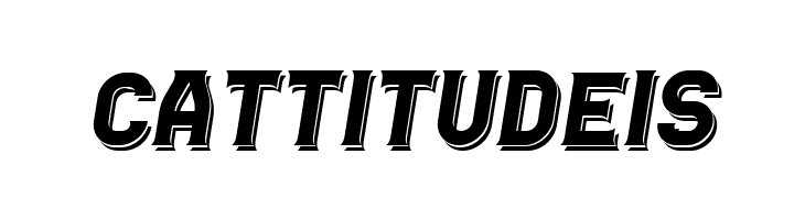 Casino Flat Shadow Italic  Free Fonts Download