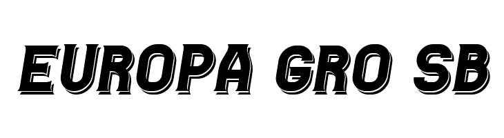Casino Flat Shadow Italic  Free Fonts Download