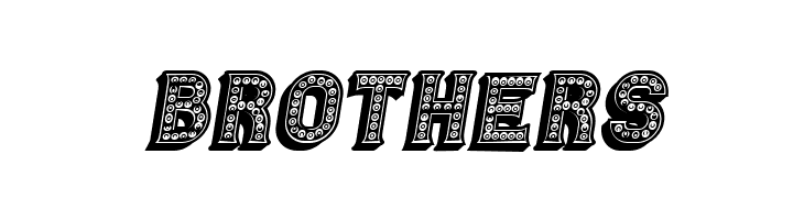 Casino 3D Filled Marquee Italic  Free Fonts Download