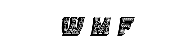 Casino 3D Filled Marquee Italic  Free Fonts Download