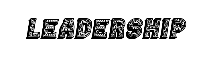 Casino 3D Filled Marquee Italic  Free Fonts Download