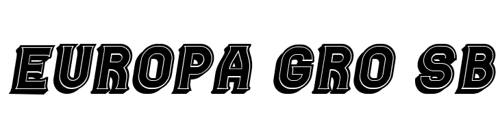 Casino 3D Filled Italic  Free Fonts Download