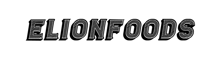 Casino 3D Lines Italic  Free Fonts Download