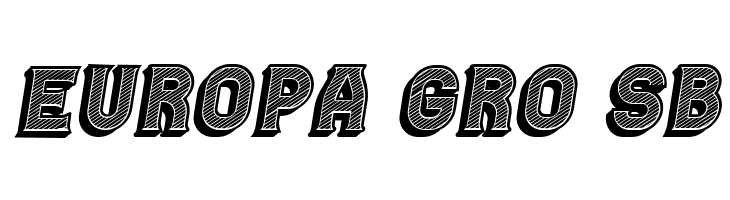 Casino 3D Lines Italic  Free Fonts Download