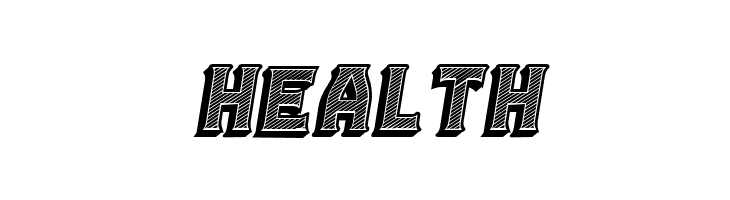 Casino 3D Lines Italic  Free Fonts Download