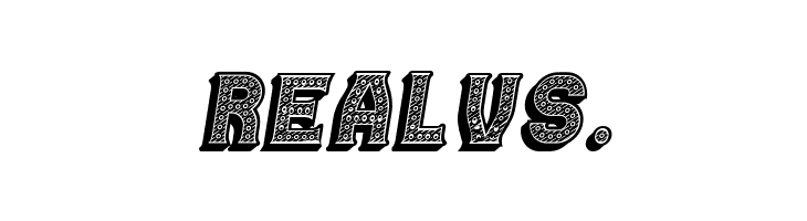 Casino 3D Lines Marquee Italic  Free Fonts Download