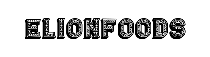 Casino 3D Filled Marquee Regular  Free Fonts Download