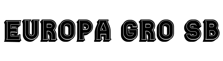 Casino 3D Filled Regular  Free Fonts Download