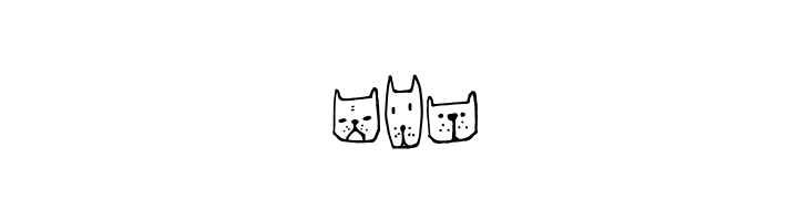 Cats and Dogs Regular  Free Fonts Download