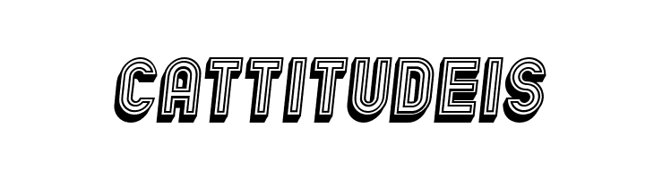 Chicago Bright Neon 3D Italic  Free Fonts Download