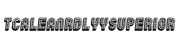 Chicago 3D Italic  Free Fonts Download