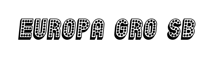 Chicago 3D Italic  Free Fonts Download