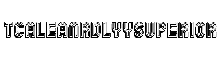 Chicago Bright Neon 3D Regular  Free Fonts Download