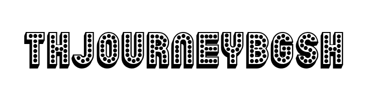 Chicago 3D Regular  Free Fonts Download