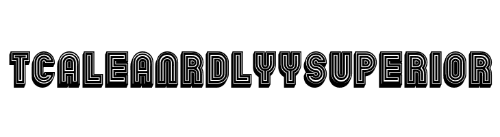 Chicago Neon 3D Regular  Free Fonts Download