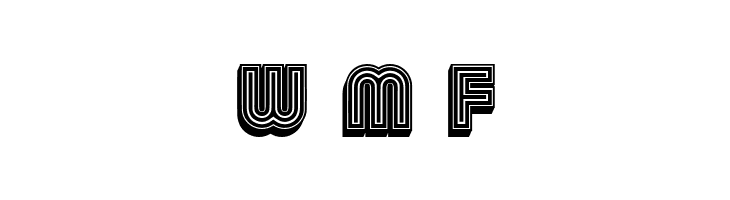 Chicago Neon 3D Regular  Free Fonts Download