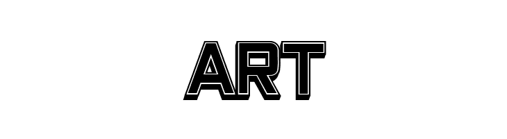 Closeness Outline Filled Regular  Free Fonts Download