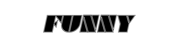 Commanders Outlined Italic  Free Fonts Download