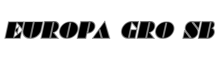 Commanders Outlined Italic  Free Fonts Download