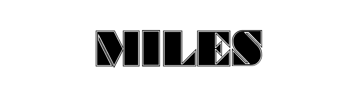 Commanders Outlined Regular  Free Fonts Download