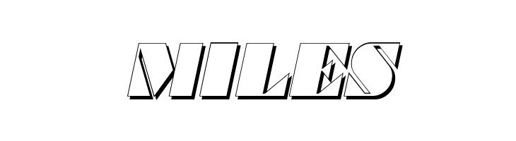 Commanders Shadow Italic  Free Fonts Download