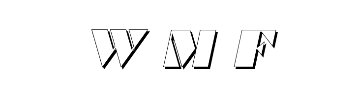 Commanders Shadow Italic  Free Fonts Download