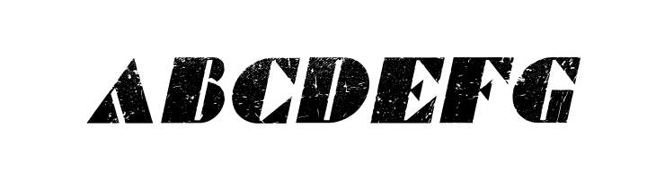 Commanders Grunged Italic  Free Fonts Download