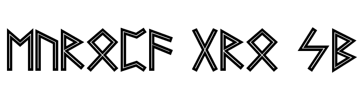 Futhark AOE Inline  Free Fonts Download