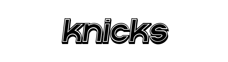 Condition 3d Filled Italic  Free Fonts Download
