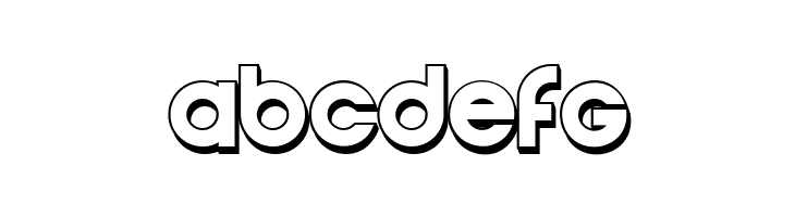 Condition 3D Regular  Free Fonts Download